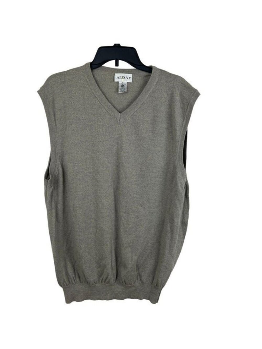 Alfani Men Sleeveless V- Neck Sweater Size XL